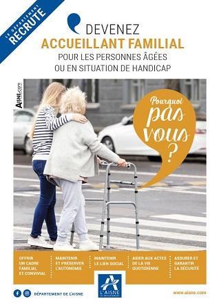 Devenez Accueillant familial pour les personnes âgées ou en situation de handicap